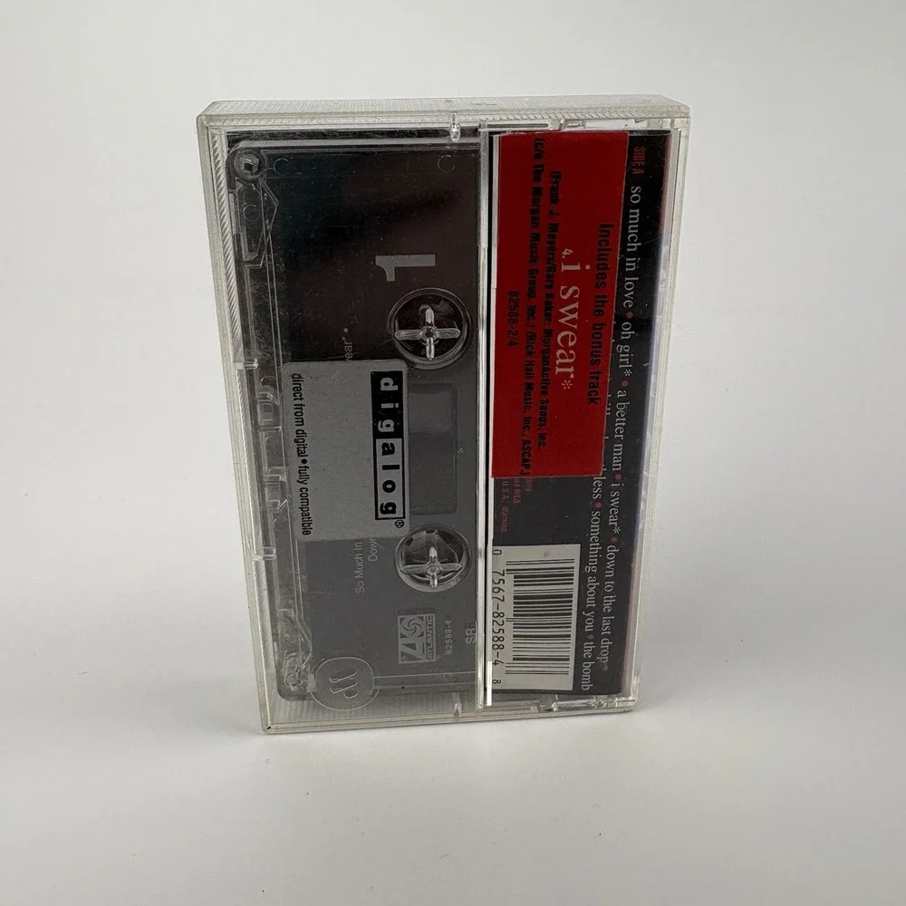 ALL 4 ONE Cassette Tape DEBUT ALBUM 90s Pop R&B Soul I SWEAR - Picture 3 of 3